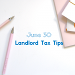 Landlord tips for tax time