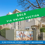 VIDEO – Online Auction 9/85 Pickles Street, Port Melbourne